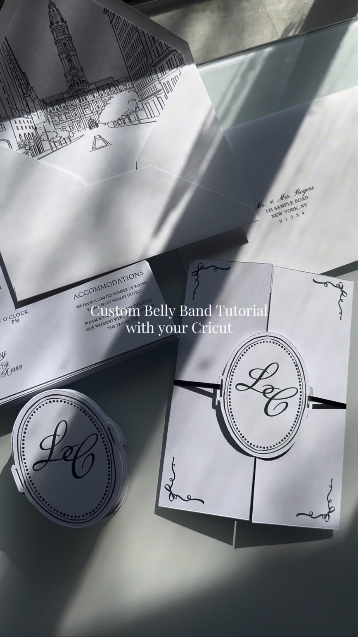 Custom Belly Bands with Cricut ✨

#LTKWedding