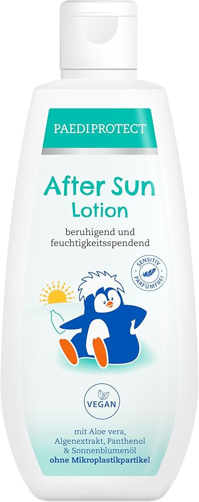 PAEDIPROTECT After Sun Lotion 200 ml, f\u00fcr Baby, Kinder und Erwachsene, k\u00fchlende Bodylot... | Amazon (DE)