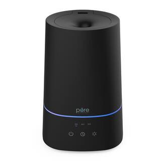 Hume Max Top Fill Humidifier in Black | The Home Depot