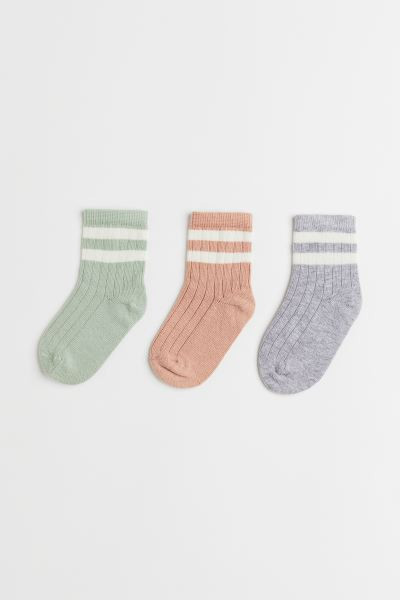 3-pack Socks | H&M (US + CA)