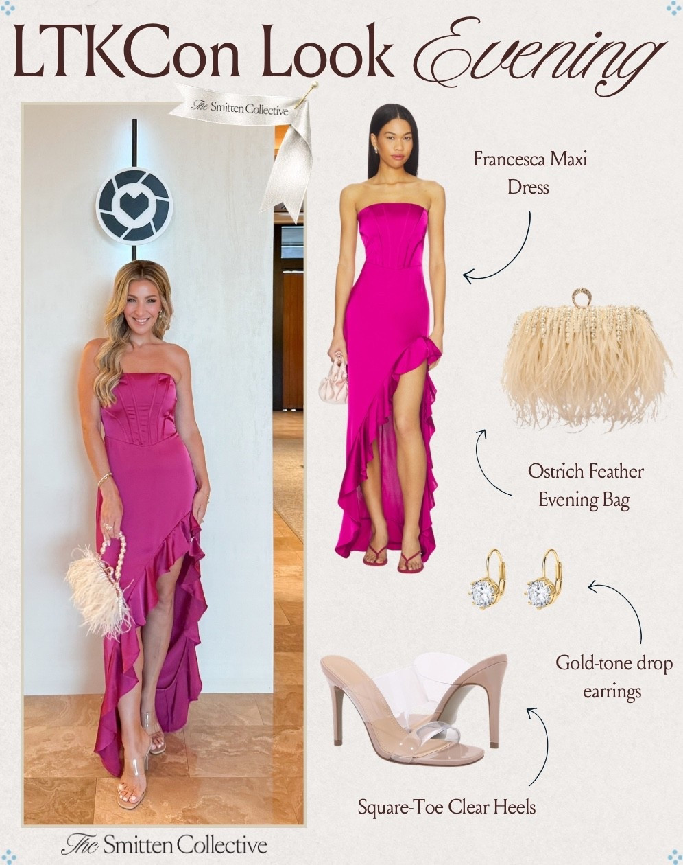LtkCon evening look! Obsessed with this dress! 🤩

#LTKootd #LTKgrwm #LTKBeauty