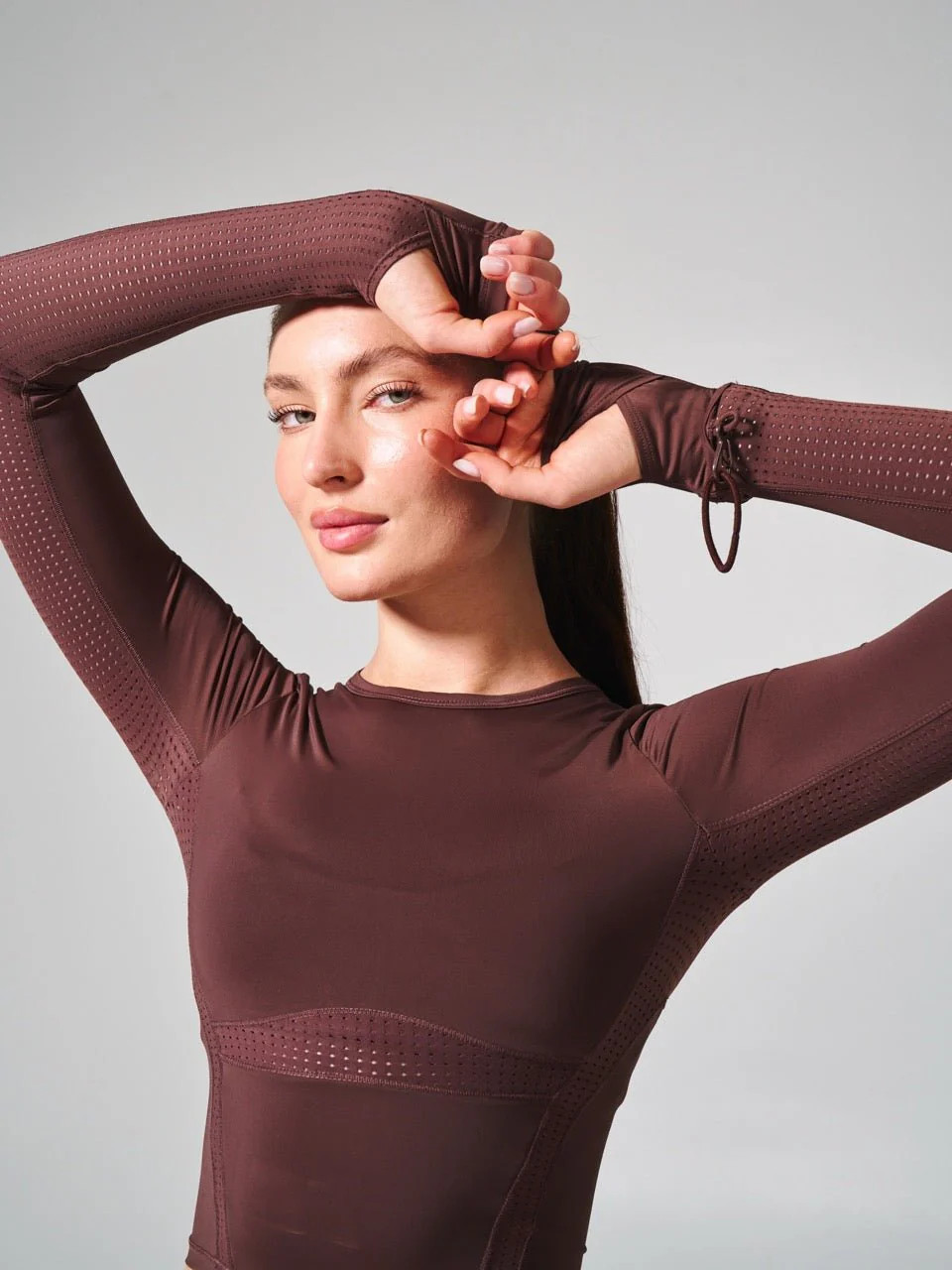 Storm Waist Top - Espresso | Buffbunny Collection