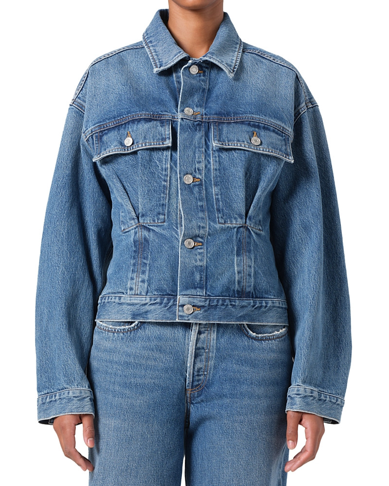 Agolde Zyla Cinch Denim Jacket | Bloomingdale's (US)