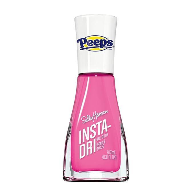 Sally Hansen Insta Dri Fast Dry Nail Polish, PEEPS Pink, 0.31 fl oz | Amazon (US)