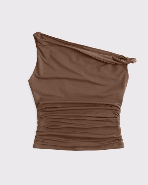 Asymmetrical Twist Top | Abercrombie & Fitch (US)
