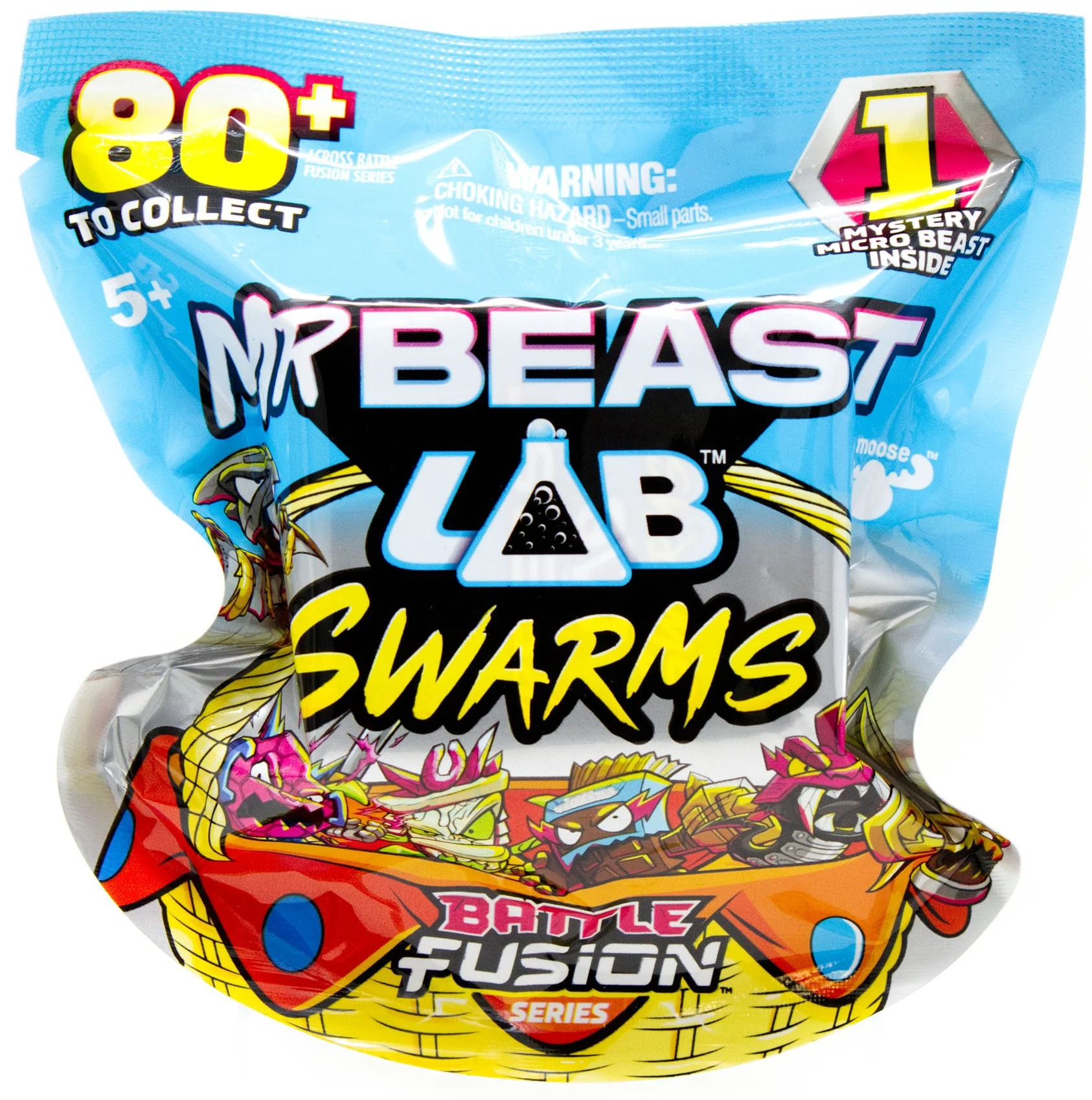 MrBeast Lab Swarms Battle Fusion Series Mystery Pack (1 RANDOM Micro Beast Figure) | Walmart (US)