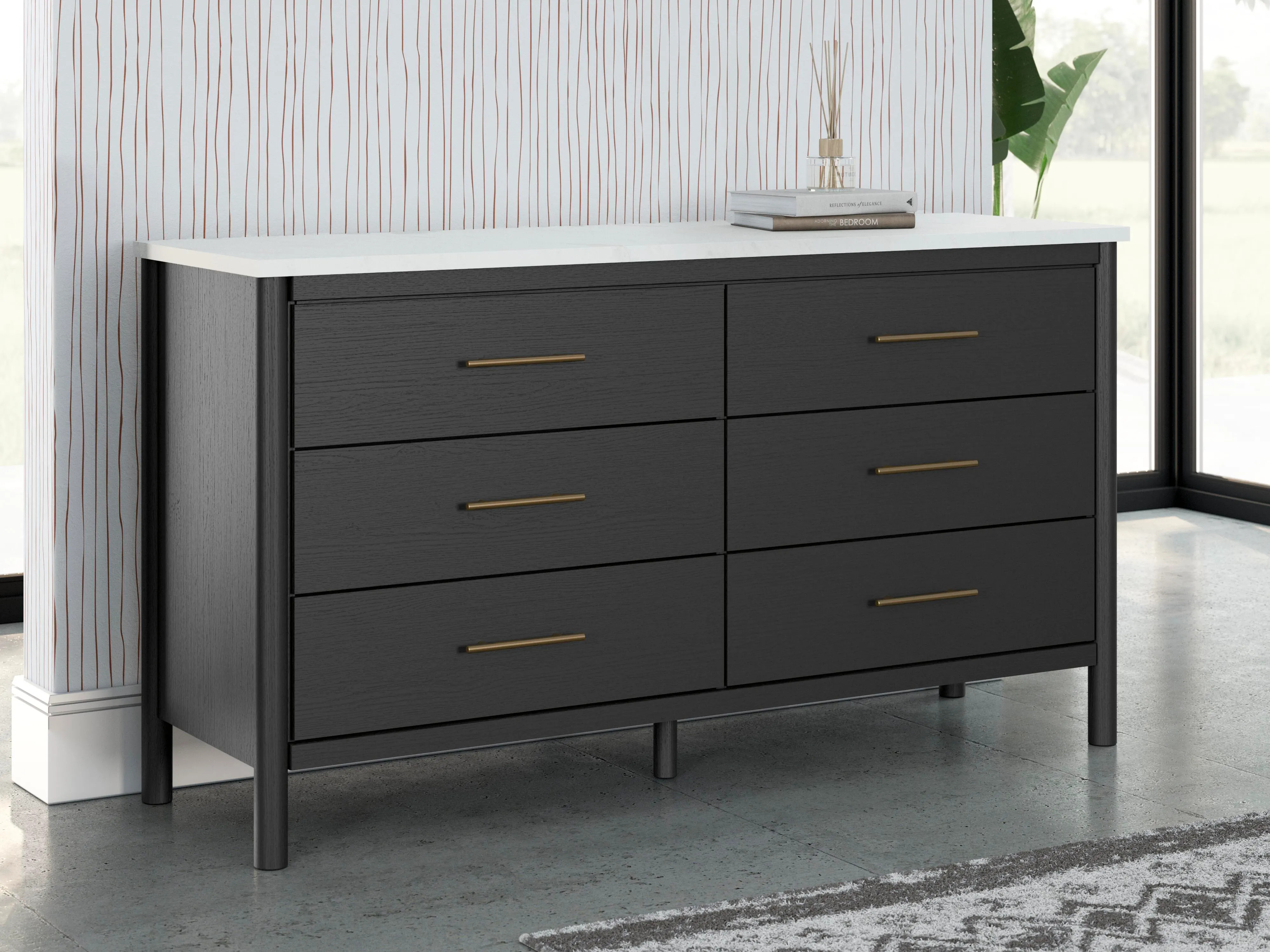 Cadmori 6 Drawer Dresser | Ashley | Ashley