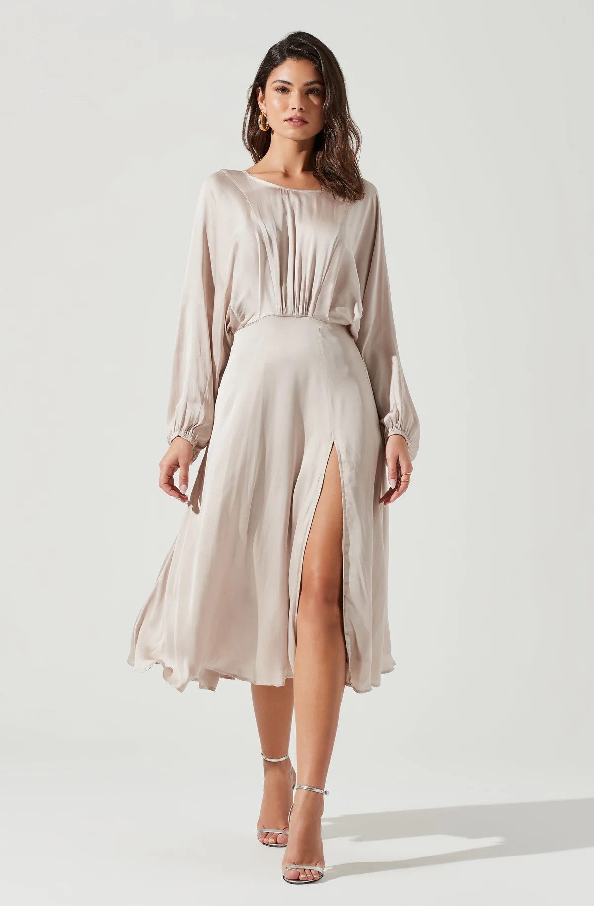 Marin Dolman Sleeve Midi Dress | ASTR The Label (US)