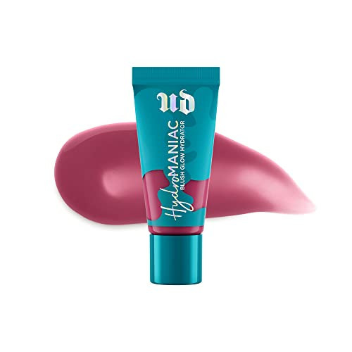 Urban Decay Hydromaniac Dewy Liquid Blush (Unhinged - Berry Mauve), Long-Lasting & Buildable Plumping Cheek Tint with 24HR Hydration, Kombucha Filtrate and Marula Oil, Vegan - 0.5 fl oz | Amazon (US)