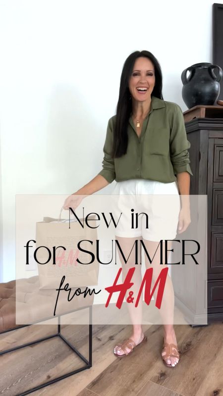 New in for summer at H&M!

Sizing:
Look 1:
Dress-medium, roomy
Look 2:
Tank-small
Shorts-roomy, in medium
Look 3:
Tube top-small, stretchy
White trousers-TTS, in 8
Look 4:
Linen top-small, roomy
Linen shorts-medium

Summer outfit | casual outfit | vacation outfit | matching set | striped dress | spring outfit | linen shorts 

#LTKunder50 #LTKstyletip #LTKFind
