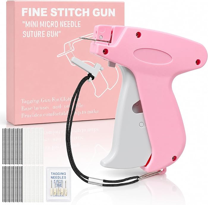 2026 New Stitch Gun for Clothes, Handheld Tagging Gun Quick Clothing Fixer Sewing Kit with 6 Repl... | Amazon (US)
