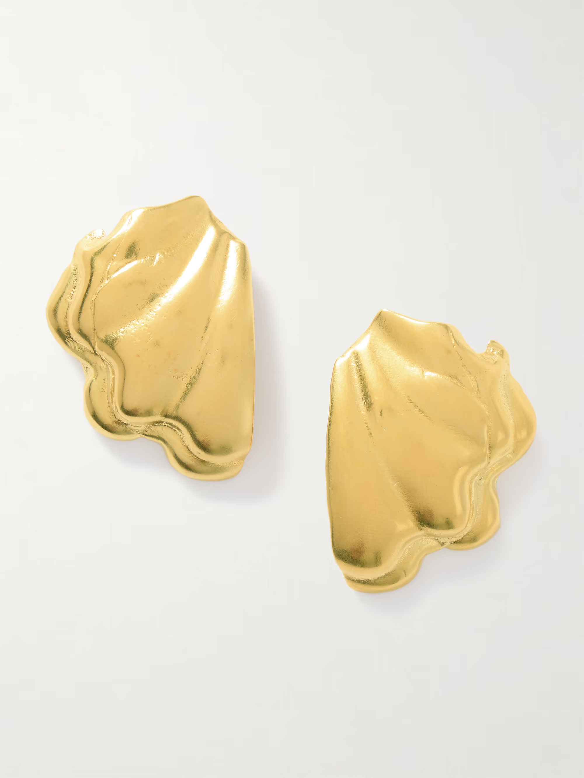 Ocean gold-plated earrings | NET-A-PORTER (US)