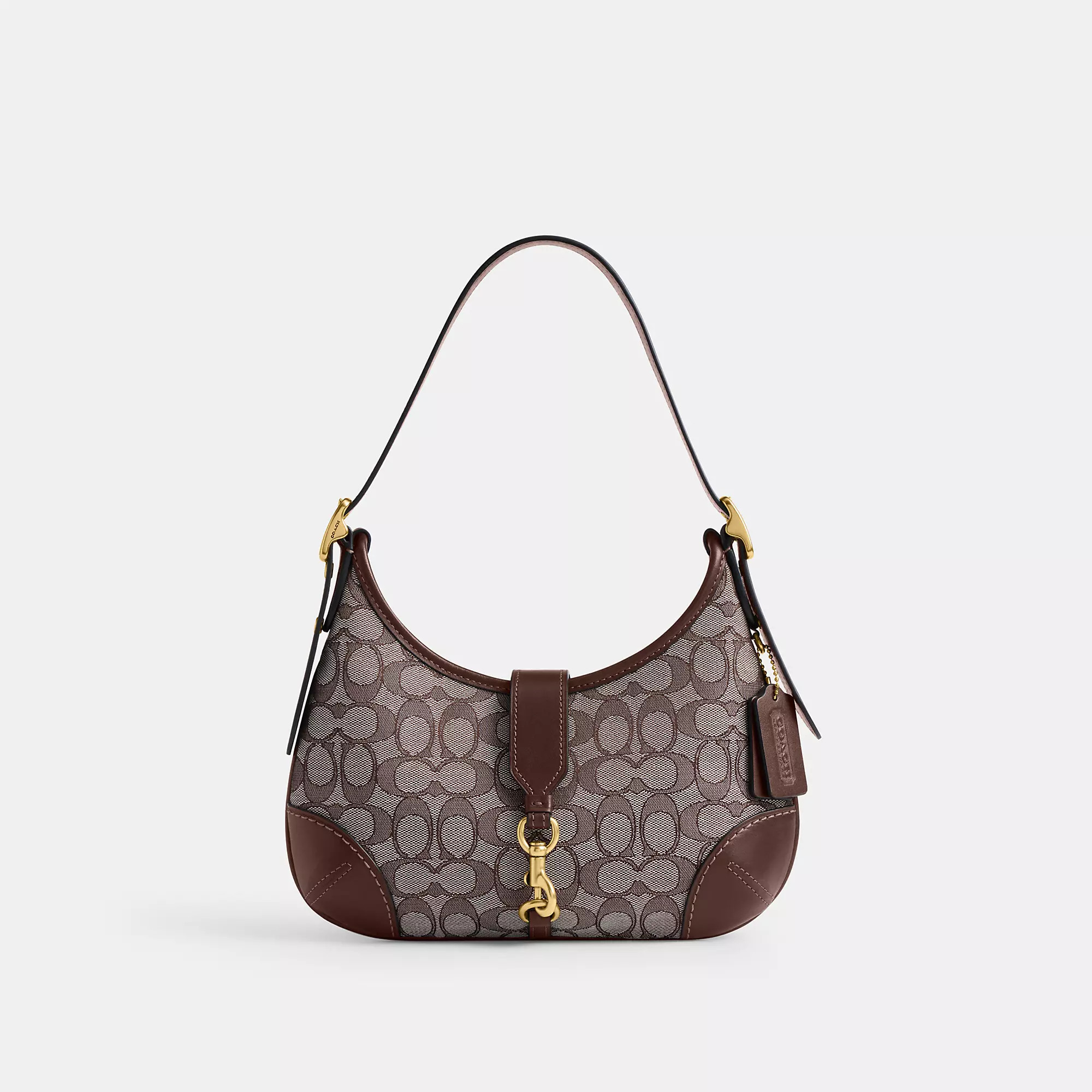Hamptons Hobo Bag In Signature Jacquard | Coach (US)