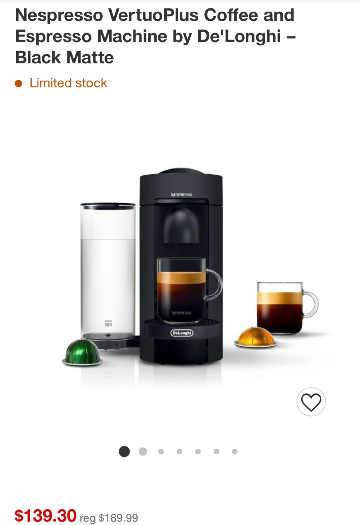 Nespresso Vertuo sale!


#LTKhome #LTKsalealert