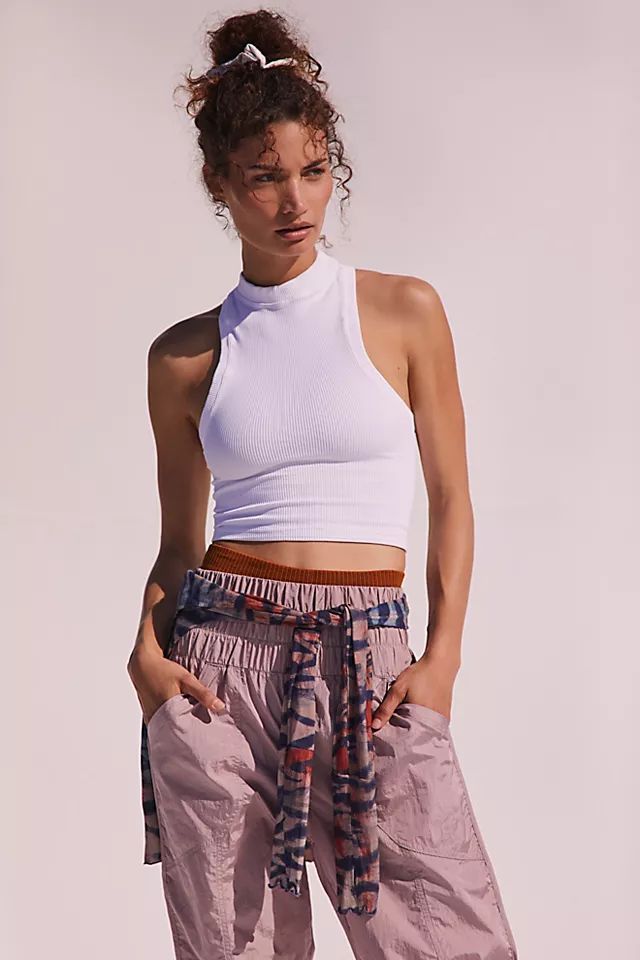 Happiness Runs High-Neck Crop Tank | Free People (Global - UK&FR Excluded)