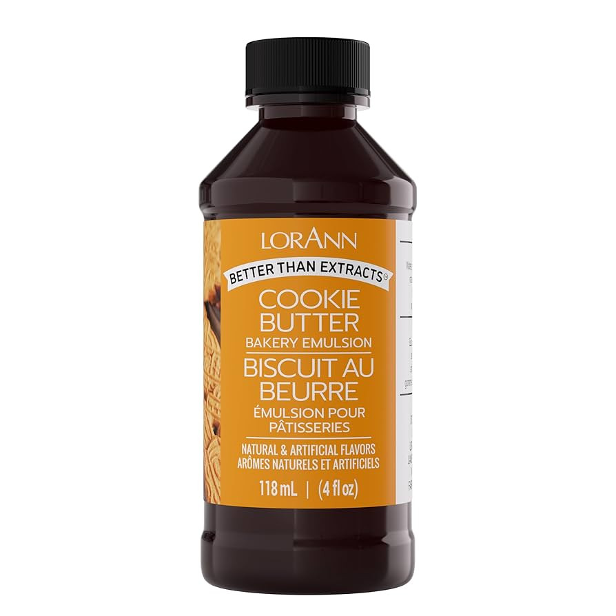 LorAnn Oils Cookie Butter Bakery Emulsion: True Essence, Ideal for Boosting Fruit Tones in Cakes,... | Amazon (US)