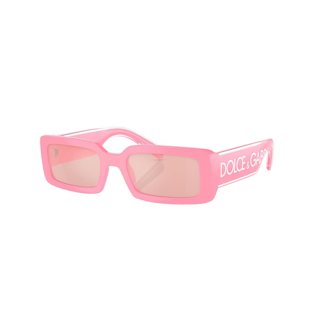 Dolce & Gabbana DG 6187 3262/5 Womens Rectangle Sunglasses Pink 53mm | Target