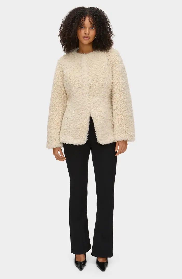 Daphne Faux Shearling Jacket | Nordstrom