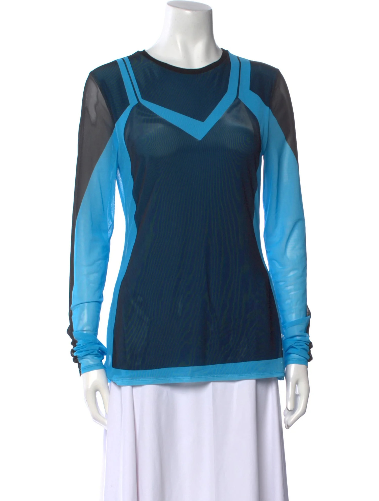 Loewe 2023 Colorblock Pattern Sweatshirt w/ Tags - Blue Tops, Clothing - LOW89650 | The RealReal | The RealReal