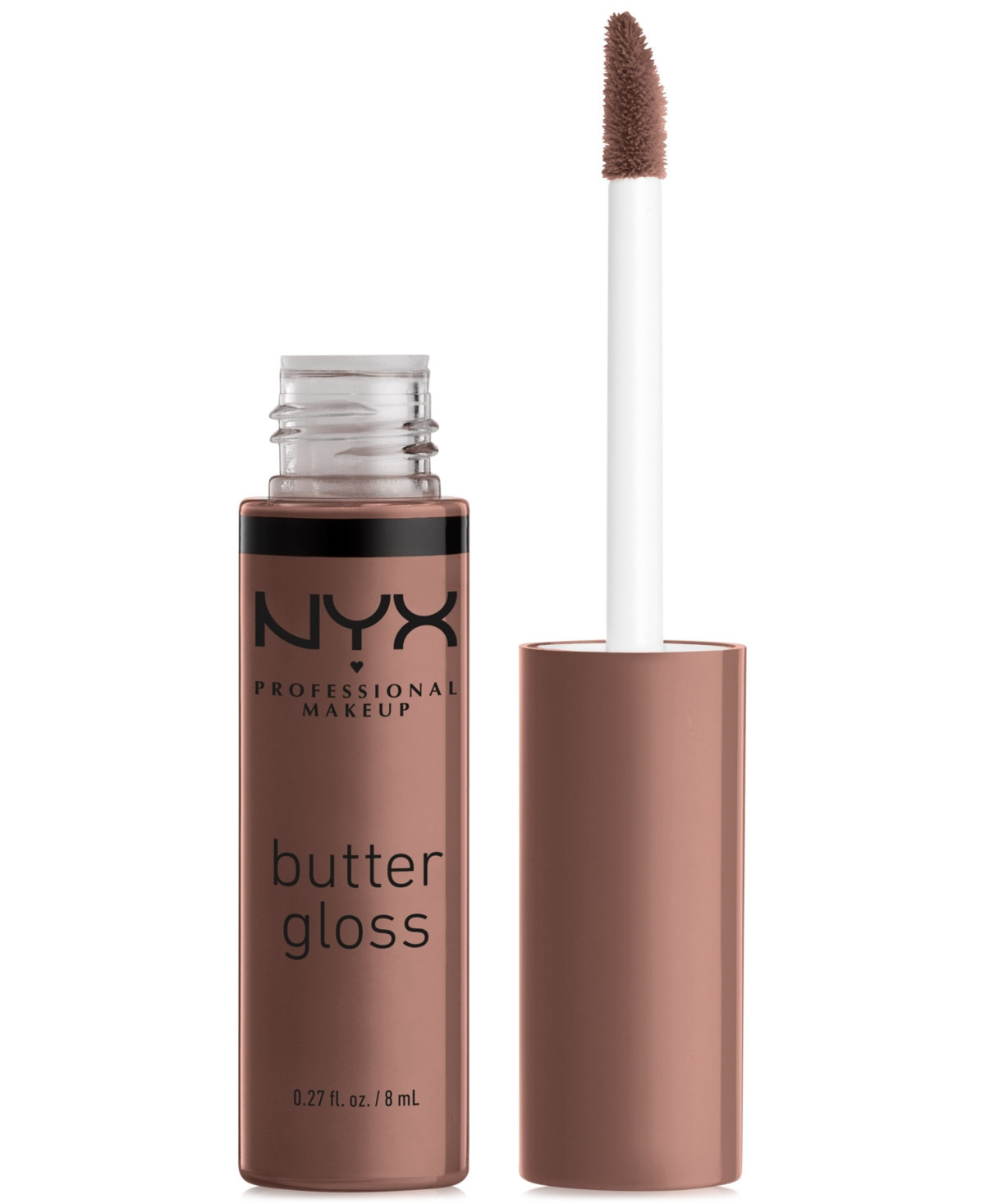 Nyx Professional Makeup Butter Gloss Non-Stick Lip Gloss - Cinnamon Roll | Macy's
