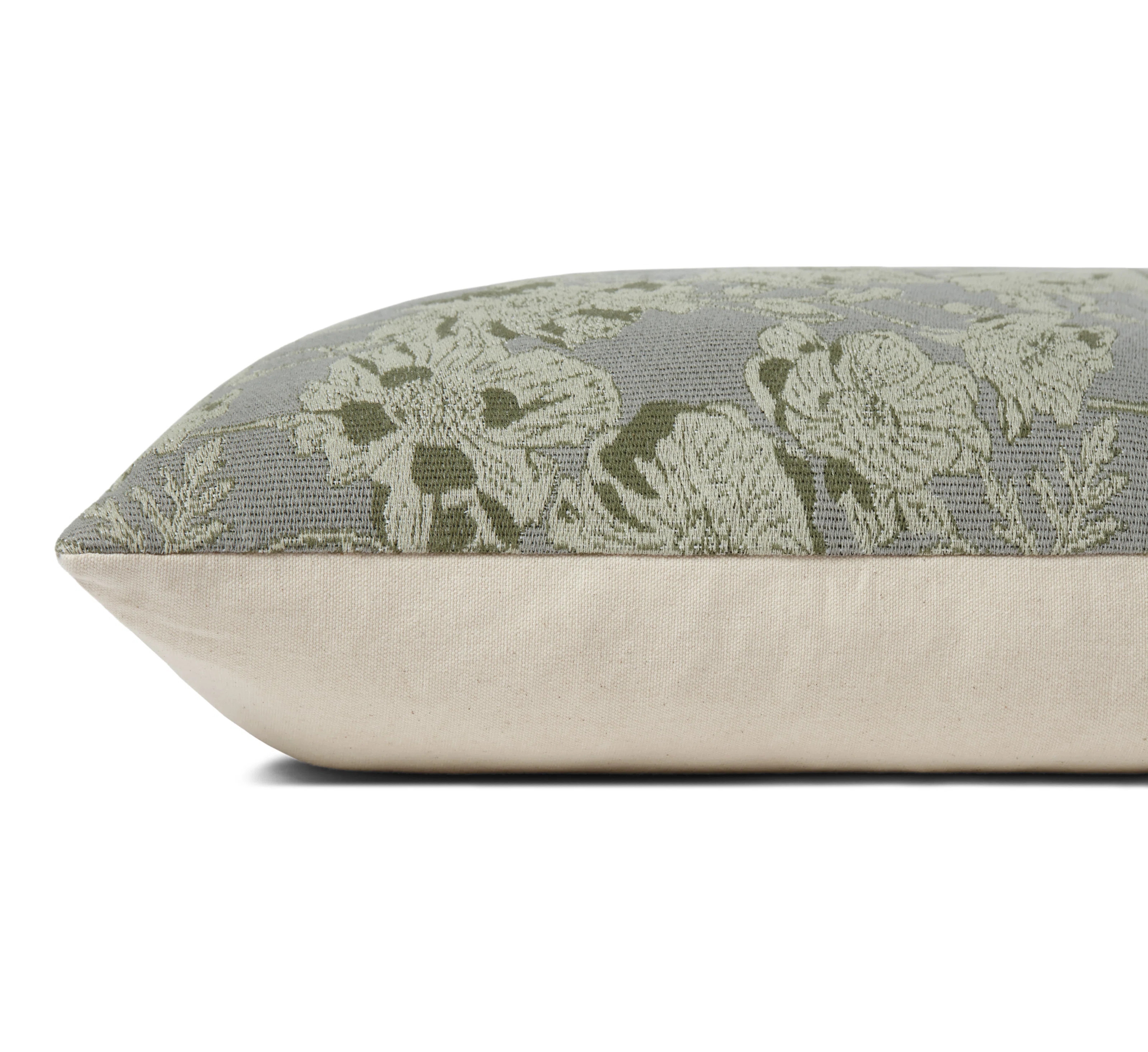 Chris Loves Julia x Loloi  Matilda Collection Beige / Mocha PCJ0008, Pillow | Wayfair North America
