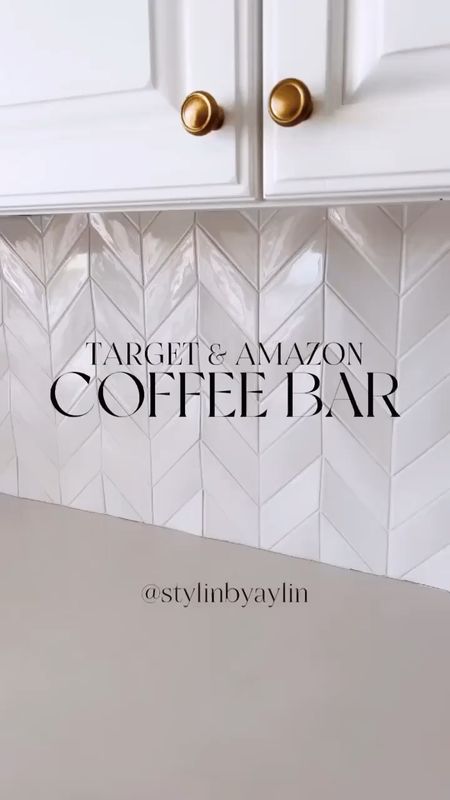 Amazon and target coffee bar ✨