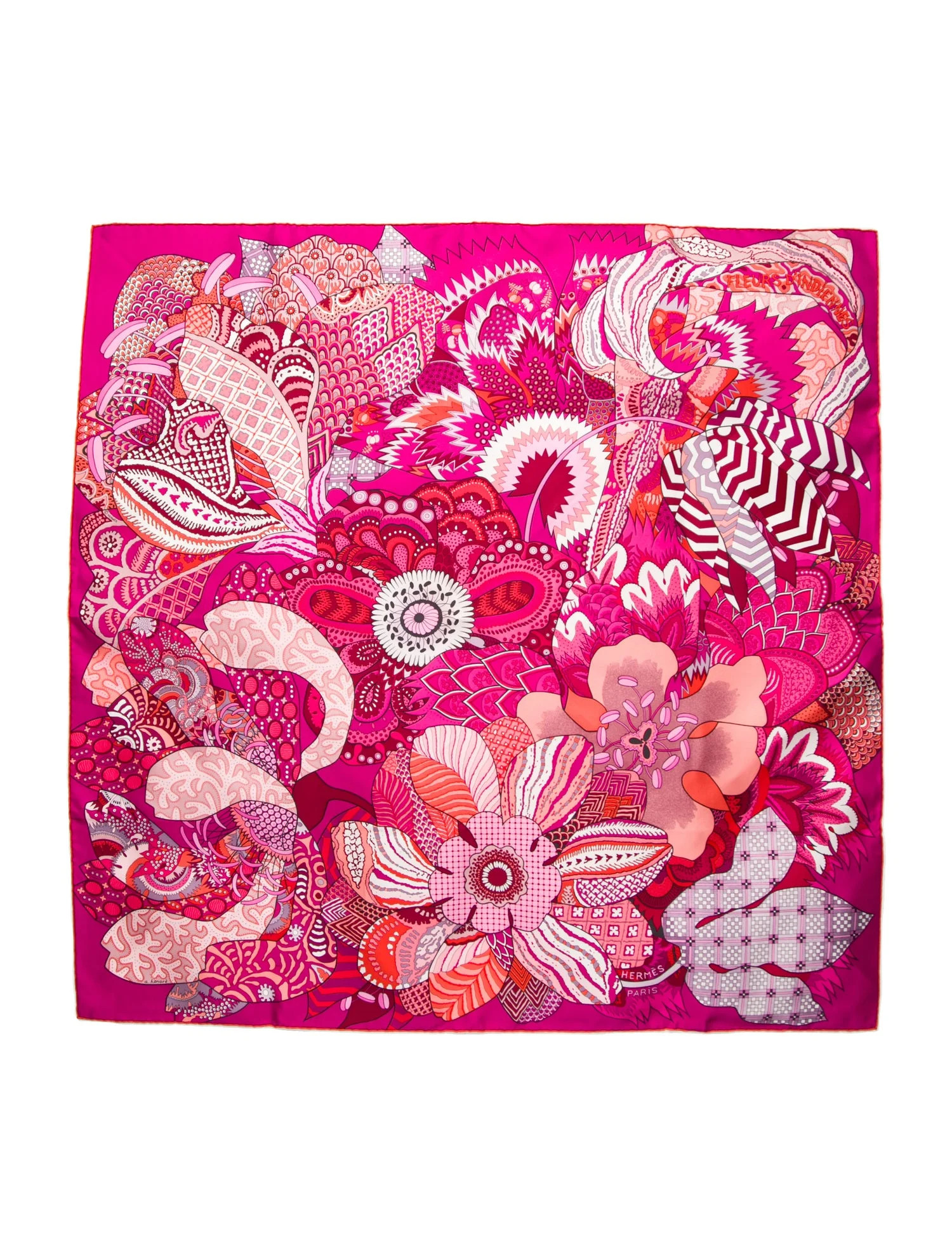 Fleurs d'Indiennes Silk Scarf | The RealReal