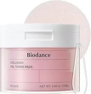 Biodance Collagen Gel Toner Pads, Pore Minimizer for Face, Improving Elasticity, Plumping Toner P... | Amazon (US)