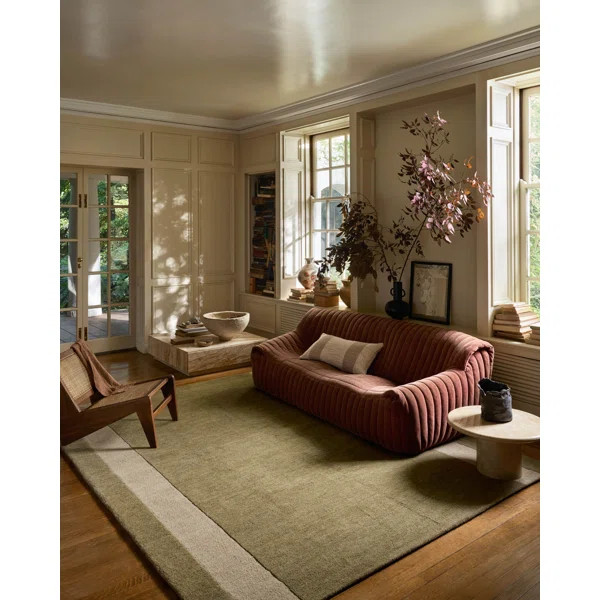 Leanne Ford x Loloi Craven Light Olive / Oatmeal Area Rug | Wayfair North America