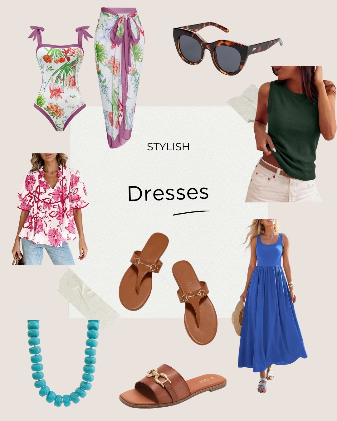 Get ready for summer with these stylish dresses and accessories.

#LTKTravel #LTKmomlife