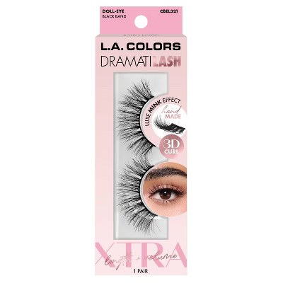 L.A. Colors Dramatilash Xtra -  Extra Extra - 2ct | Target