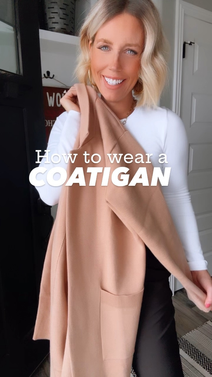 Every closet needs a coatigan!!!!! So easy to style for any occasion!!! Elevate any look instantly!!!!
⬇️⬇️⬇️
Coatigan size small
Pants size small
Jeans size 4
White tee medium
1/4 size size small



#LTKfindsunder100 #LTKfindsunder50 #LTKstyletip