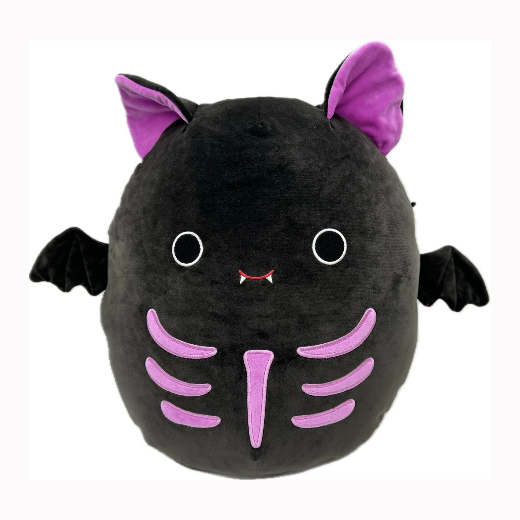 Squishmallows Official 16 inch Salome the Black and Purple Skeleton Bat - Child's Ultra Soft Plus... | Walmart (US)