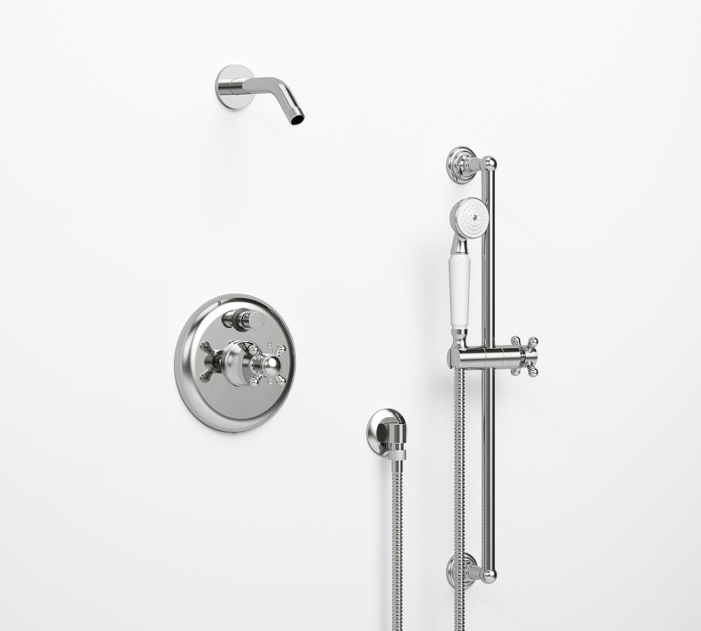 Warby Pressure Balanced Shower Set with Handshower | Pottery Barn (US)