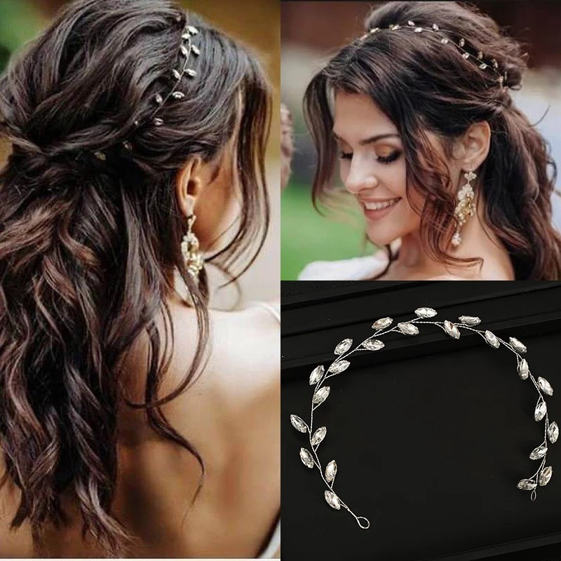Arranjo Tiara Cabelo Noiva Casamento Festa Debutante Civil | Shopee (BR)