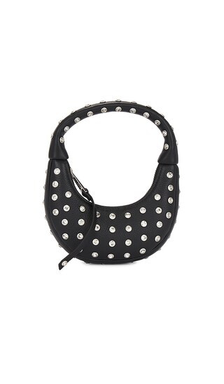 Elodie Small Bag in Black & Silver | Revolve Clothing (Global)