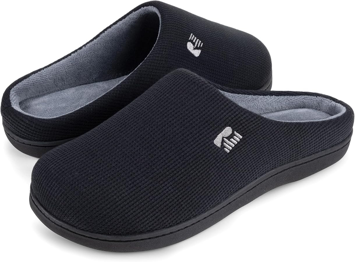 RockDove Men's Original Two-Tone Memory Foam Slipper | Amazon (US)