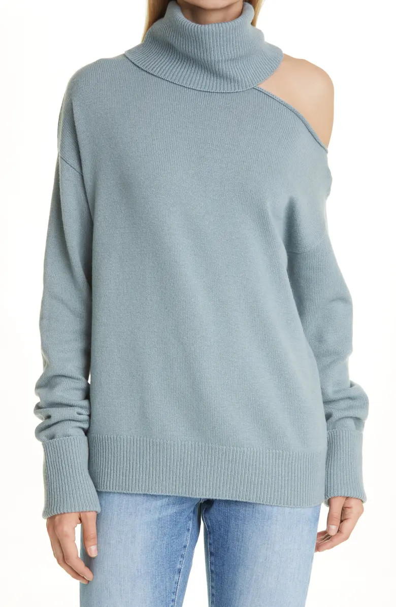 Raundi Cutout Wool-Blend Turtleneck Sweater | Nordstrom | Nordstrom