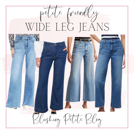 Petite friendly wide leg jean options✨

Jeans, petite jeans, wide leg jeans, baggy jeans, jean ideas

#LTKsalealert #LTKworkwear #LTKstyletip