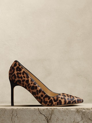 Arden Haircalf Leather Pump | Banana Republic (US)