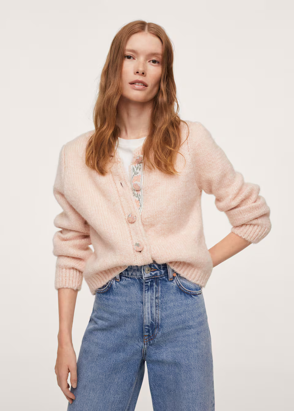 Chunky knit cardigan | MANGO (US)