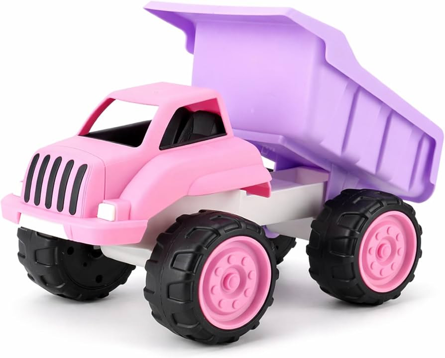 Liberty Imports Big Plastic Dump Truck in Pink Color for Toddlers and Girls - Large Tilting Dumpe... | Amazon (US)
