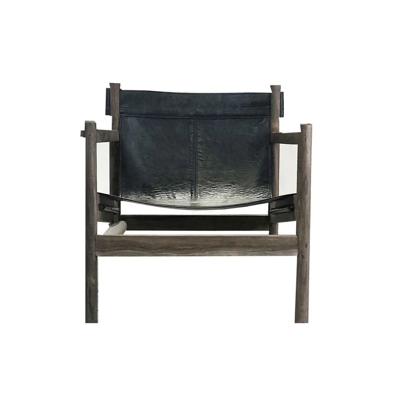 Notburg 27'' Wide Genuine Leather Top Grain Leather Armchair | Wayfair North America