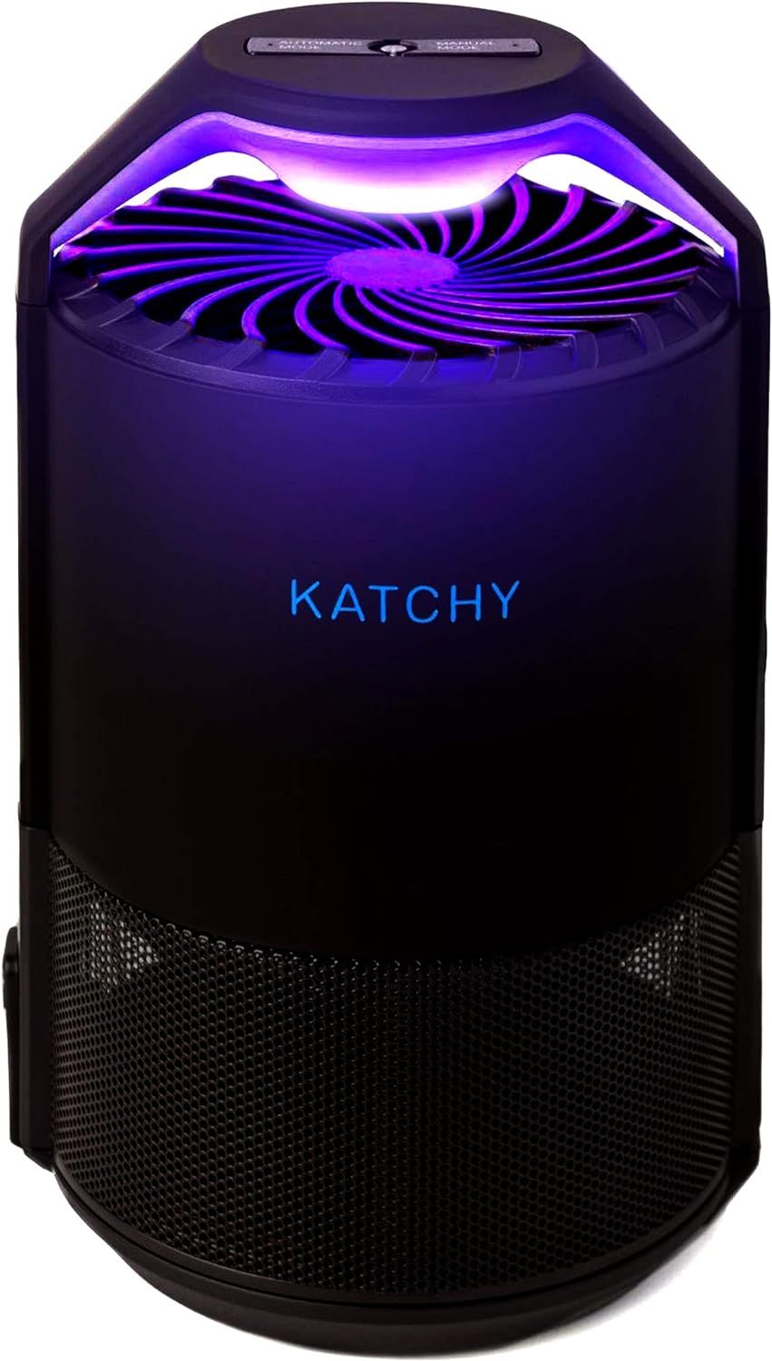 KATCHY Indoor Insect and Flying Bugs Trap Fruit Fly Gnat Mosquito Killer with UV Light Fan Sticky... | Amazon (US)