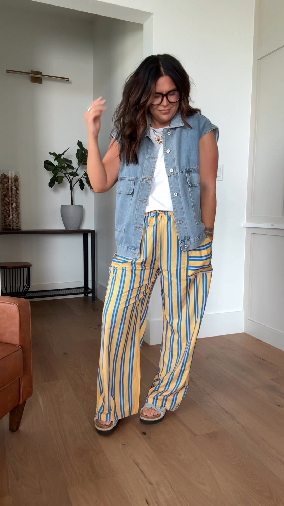 Pants: XXL
tee & vest: XL
SANDALS: size up 1/2
Necklaces all Amazon


#LTKStyleTip #LTKFindsUnder50 #LTKMidsize