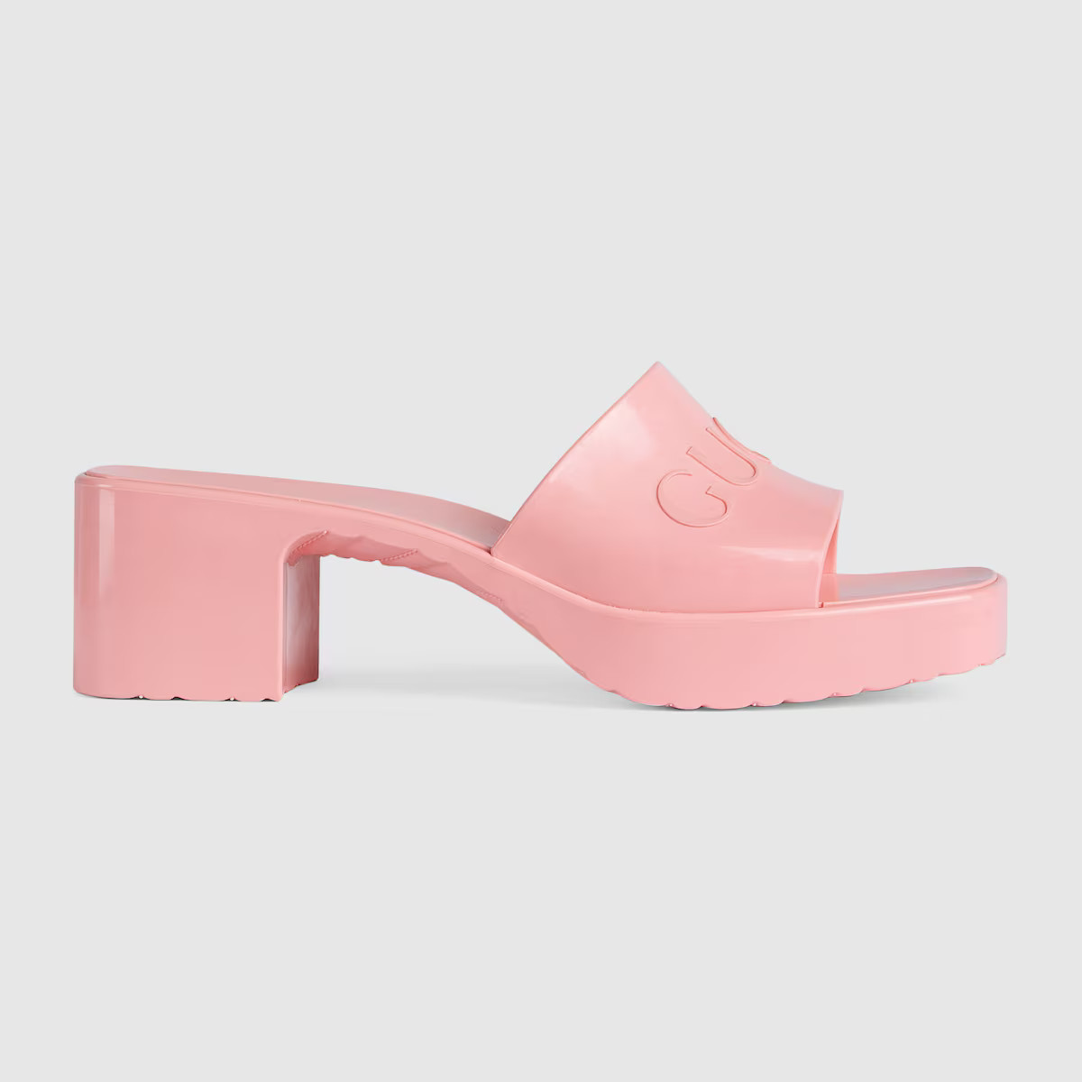 Gucci Women's rubber slide sandal | Gucci (US)