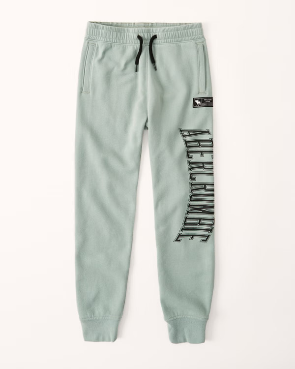 varsity logo joggers | Abercrombie & Fitch (US)