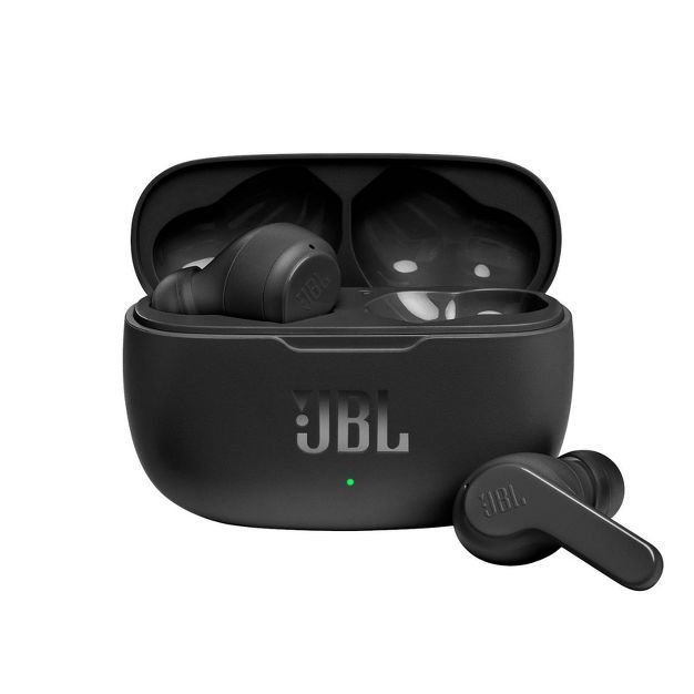 JBL Vibe 200 True Wireless Bluetooth Earbuds - Black | Target