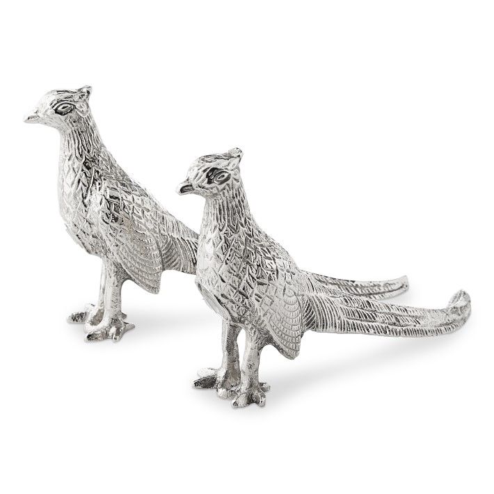 Pheasant Salt & Pepper Shakers | Williams-Sonoma