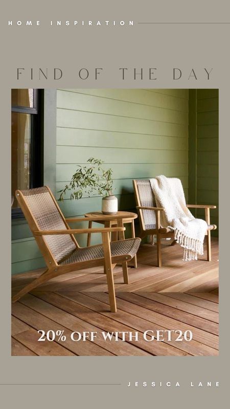 Home find of the day, takie an extra 20% off with the code: GET20Conversation set, front porch furniture, balcony furniture, patio furniture, all modern outdoor furniture, furniture sale, patio sale

#LTKHome #LTKSummerSales #LTKSaleAlert